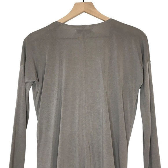 Abercrombie & Fitch Long Sleeve Wrap Blouse Top - Picture 5 of 10